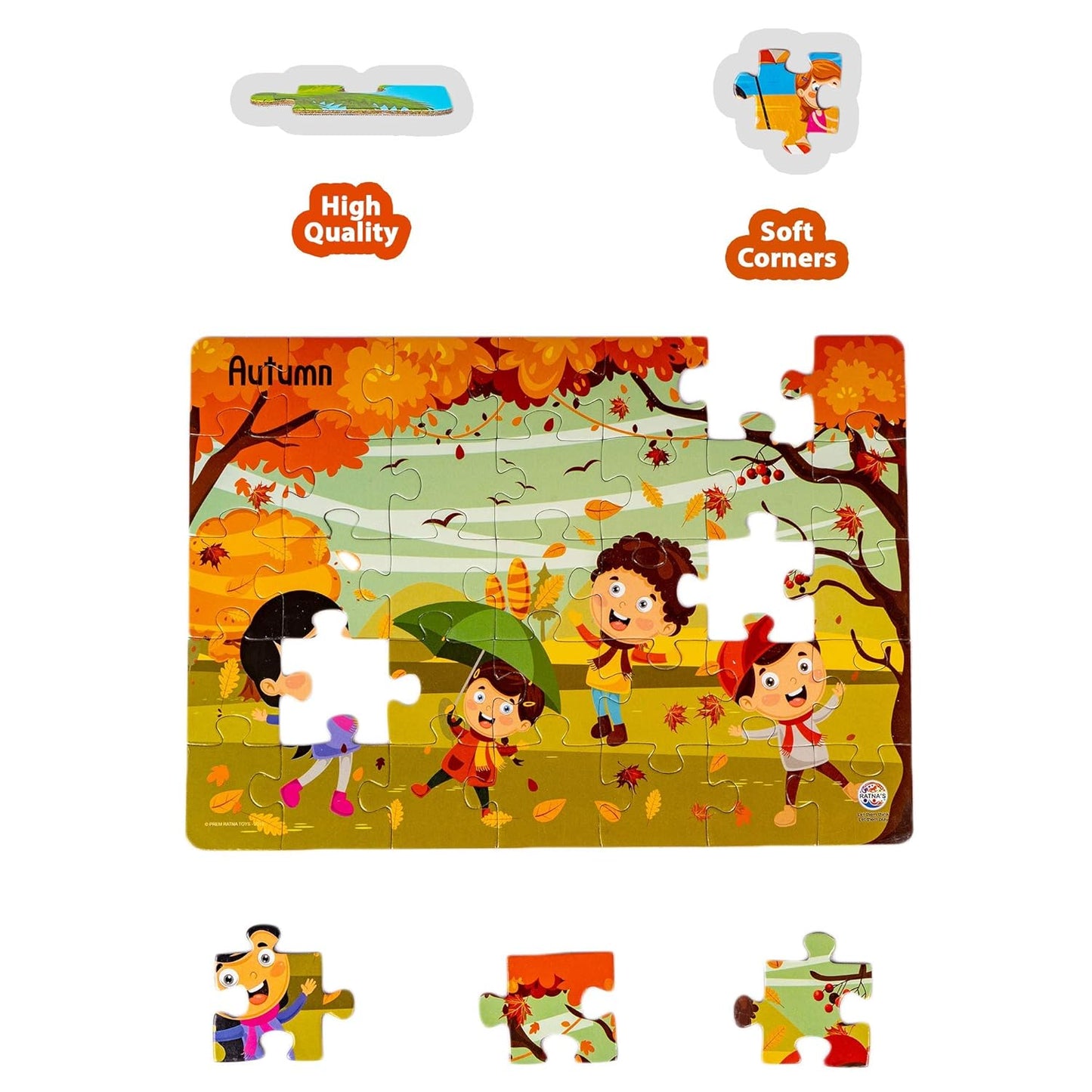 INDIAN SEASONS JIGSAW 4 IN1