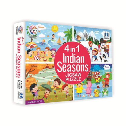 INDIAN SEASONS JIGSAW 4 IN1