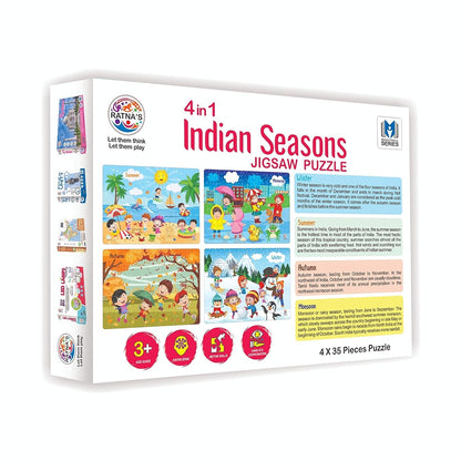 INDIAN SEASONS JIGSAW 4 IN1