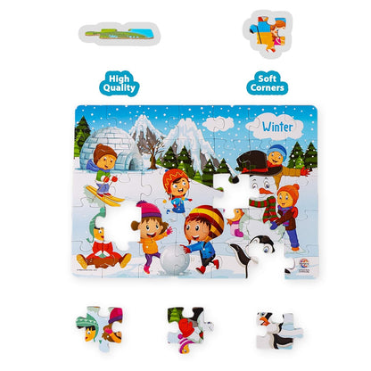 INDIAN SEASONS JIGSAW 4 IN1