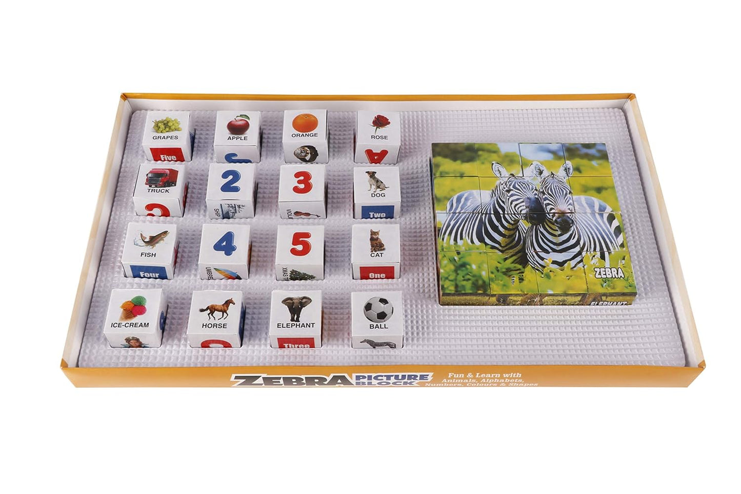 ZEBRA PICTURE BLOCKS